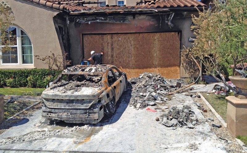 Fire Damage Restoration in Garden Grove