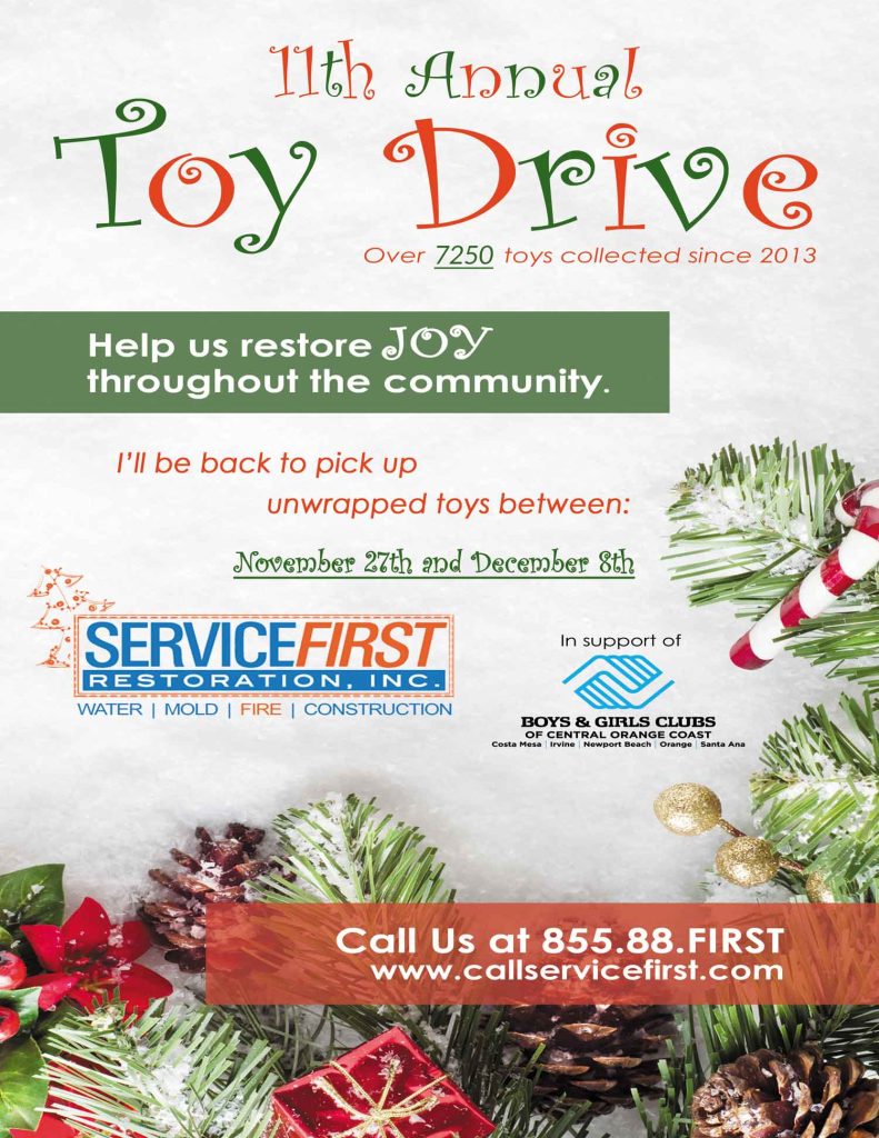 11th annual toy drive