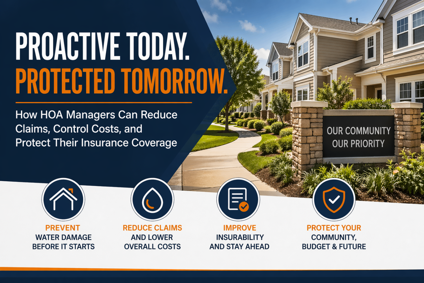How HOA Managers Can Reduce Claims, Control Costs, and Protect Their Insurance Coverage