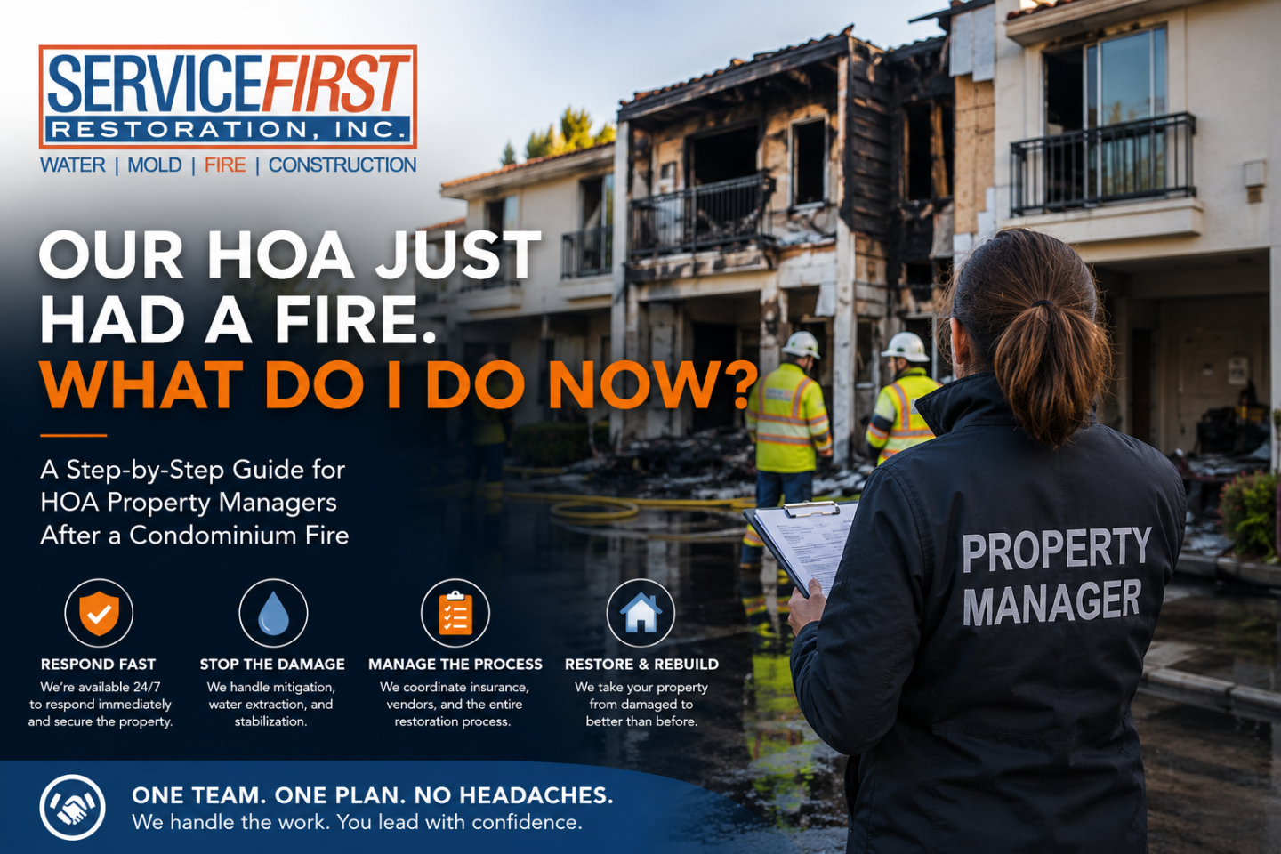 Our HOA Just Had a Fire. What Do I Do Now?