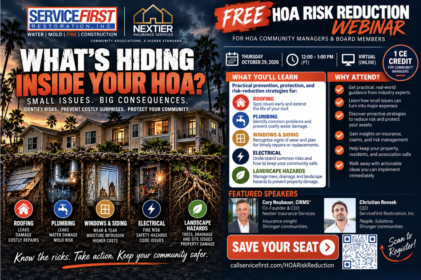 Webinar – What’s Hiding Inside Your HOA? For HOA Managers & Board Members!