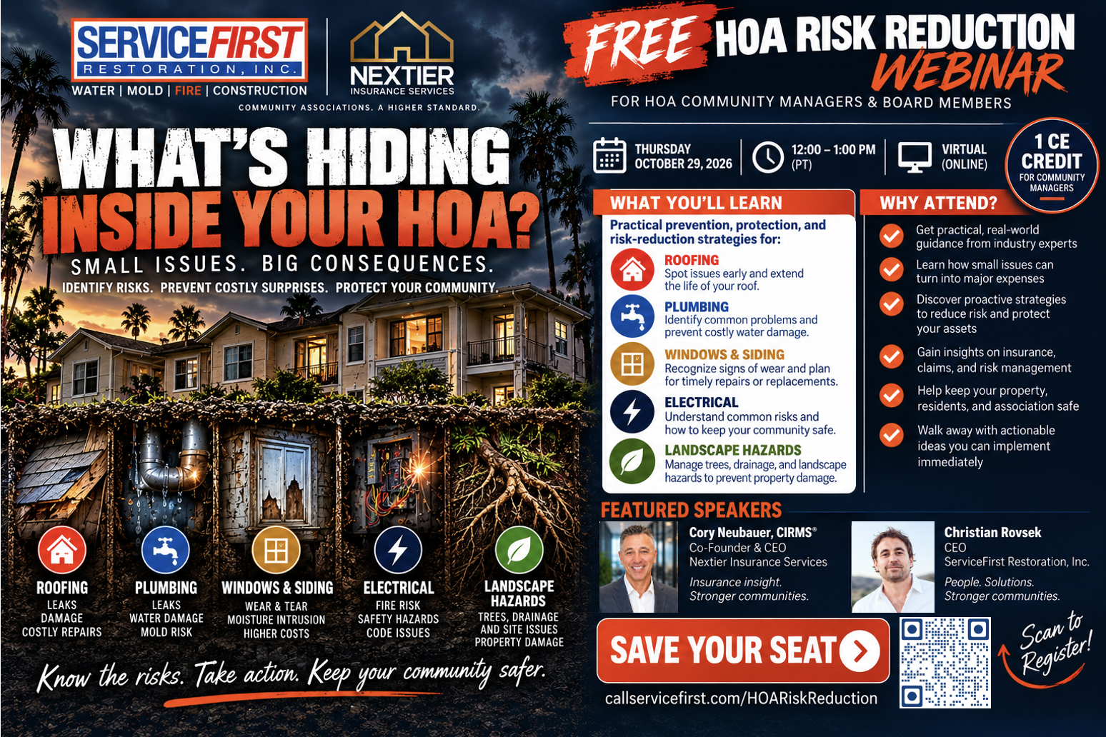 Webinar – What’s Hiding Inside Your HOA? For HOA Managers & Board Members!