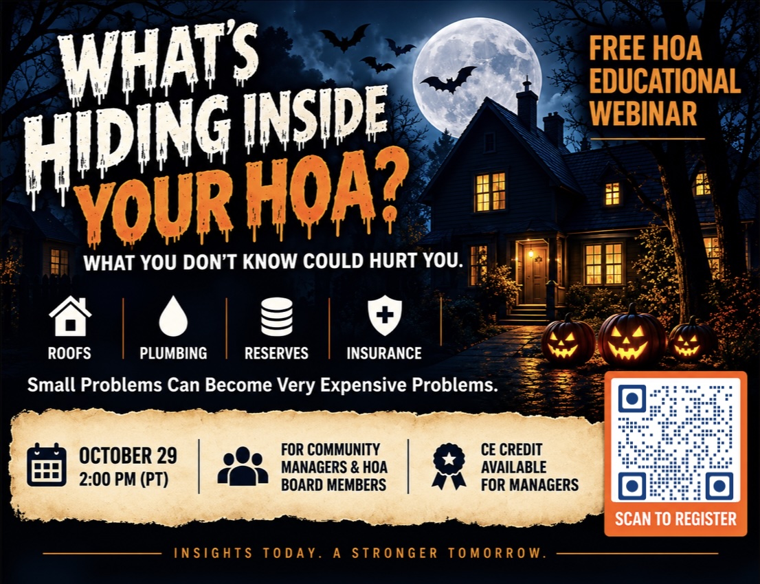 Webinar – What’s Hiding Inside Your HOA? For HOA Managers & Board Members!